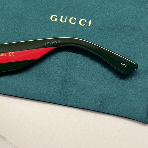 Gucci Sunglasses new with case, dust bag, and dust cloth. - Picture 11 of 17